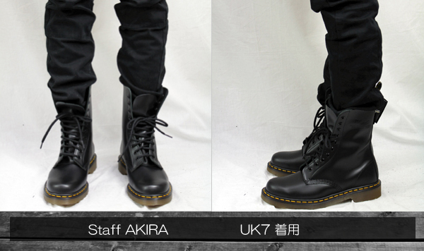 ドクターマーチン　Dr.Martens 10ホール　ブーツ　ブラックビンテージ