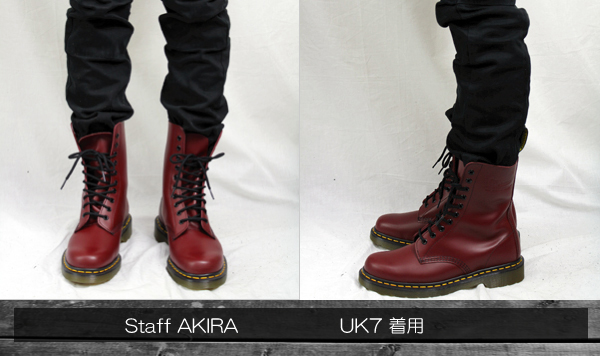 正規代理店 Dr.Martens ドクターマーチン 1490 10EYE BOOTS 10ホールブーツ CHERRY RED チェリーレッド