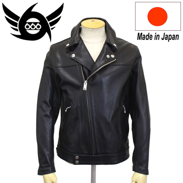 正規取扱店 666 LEATHER WEAR LJM-23TF タイトフィット フロント