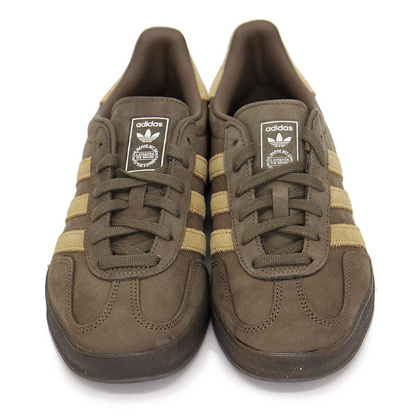 adidas (アディダス) JQ8386 GAZELLE INDOOR スニーカー カーゴ