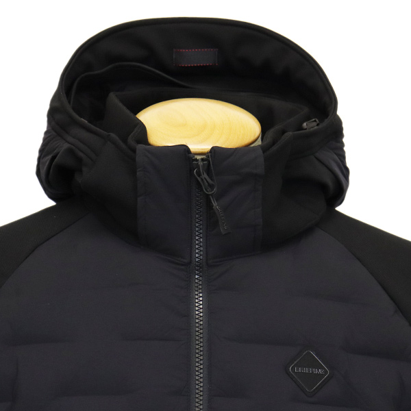 BRIEFINGブリーフィングハイブリッドダウンパーカー黒ブラックMサイズ MEN'S HYBRID DOWN PARKA（メンズ ハイブリッド ダウンパーカ