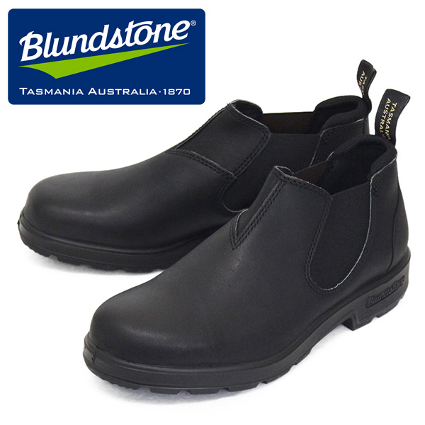正規取扱店 Blundstone (ブランドストーン) BS2039009 LOW CUT ローカット サイドゴア レザースリッポン BLACK  BS008
