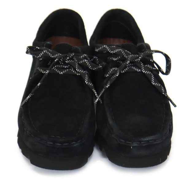 正規取扱店 Clarks (クラークス) 26169024 Wallabee GTX ワラビー ゴアテックス レディース シューズ Black Sde  CL063