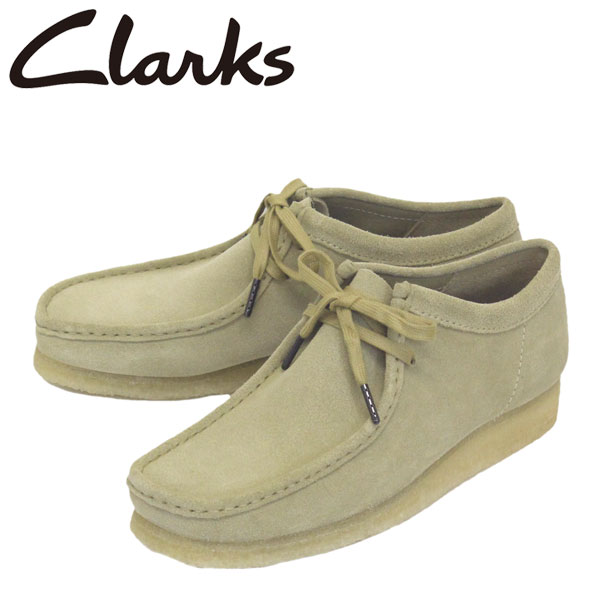 正規取扱店 Clarks クラークス Wallabee ワラビー メンズ スエードシューズ Maple Suede Cl037