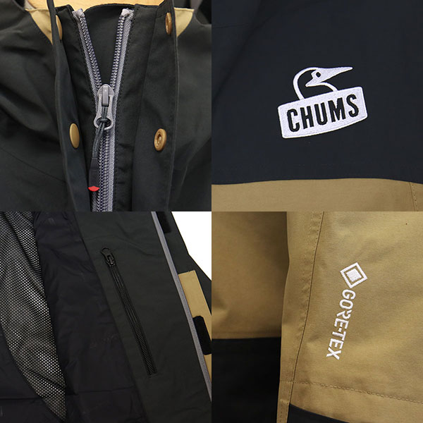 正規取扱店 CHUMS (チャムス) CH04-1313 Spring Dale Gore-Tex Jacket  スプリングデールゴアテックスジャケット CMS123 全2色