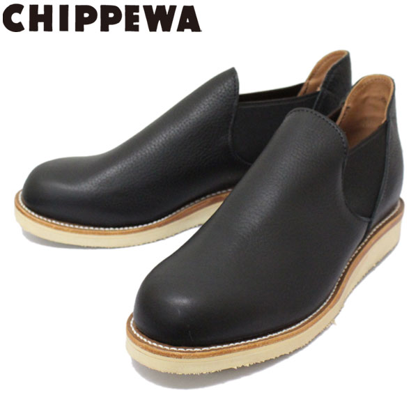 正規取扱店 CHIPPEWA(チペワ) 1967 ORIGINAL CHIPPEWA ROMEO BOOTS ロメオ サイドゴアブーツ BLACK
