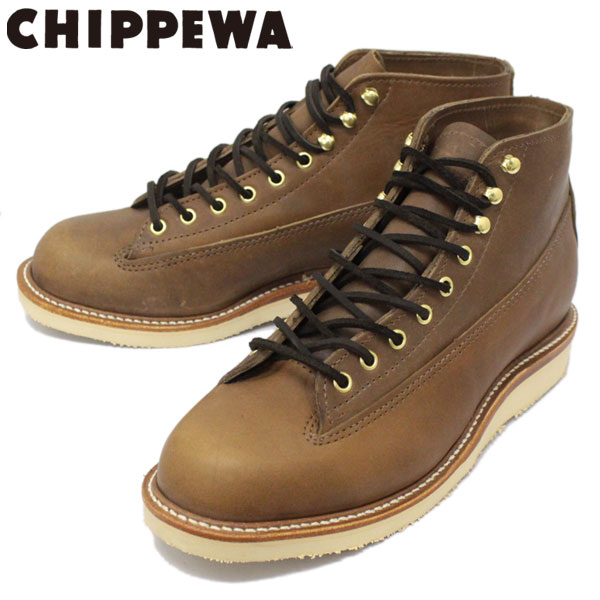 正規取扱店 CHIPPEWA(チペワ) 1958 5inch ORIGINAL LACE-TO-TOE BOOTS 5インチ レーストゥトゥブーツ  MAPLE LEAF