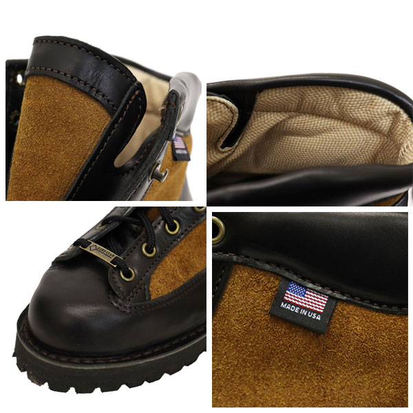 正規取扱店 DANNER (ダナー) 30424 DANNER LIGHT REVIVAL ダナーライト リバイバル レザー&スウェード ブーツ  Wallowa アメリカ製