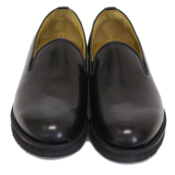 正規取扱店 DANNER (ダナー) D214308 SPORRI SLIP スリッポン レザーシューズ BLACK 日本製