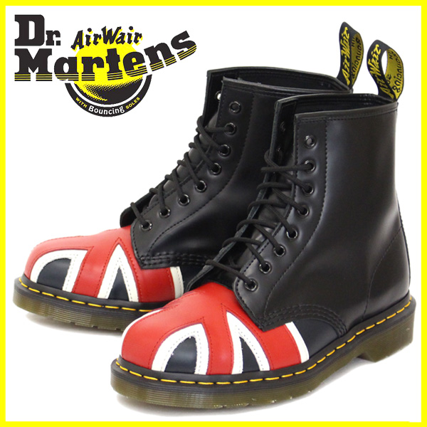 正規代理店 Dr.Martens ドクターマーチン 8417Z UNION JACK 8EYE BOOTS ユニオンジャック 8ホールブーツ ブラック