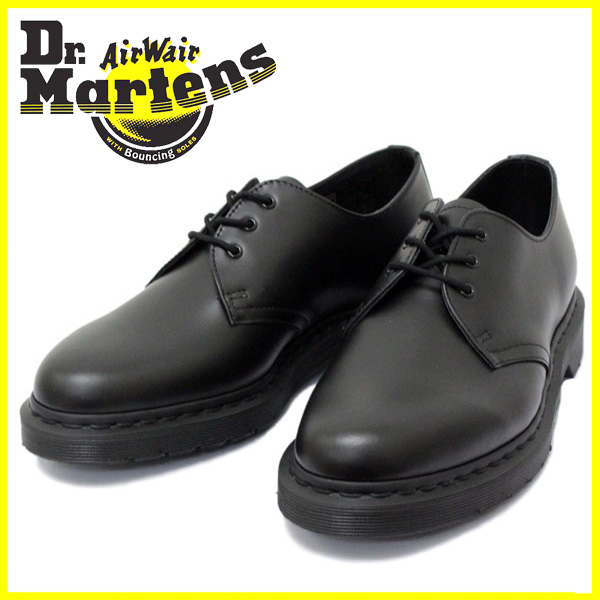 正規取扱店 Dr.Martens(ドクターマーチン) CORE 1461 MONO 3EYE SHOE 3ホールブーツ BLACK SMOOTH  ブラック