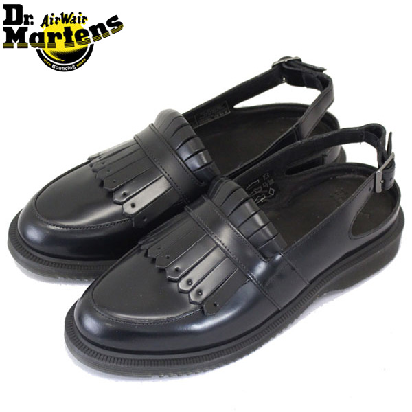 Dr.Martens スリングバックタッセルローファー(black) - ローファー/革靴