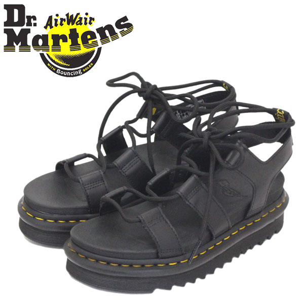 正規取扱店 Dr.Martens (ドクターマーチン) WMS 24641001 NARTILLA レディース レザーサンダル BLACK