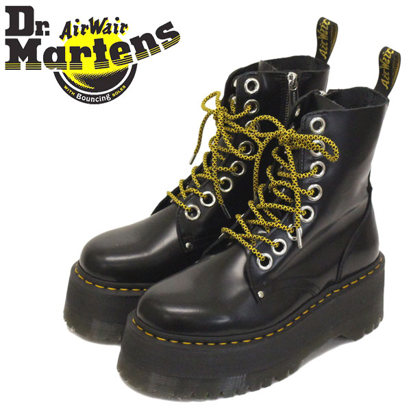 正規取扱店 Dr.Martens (ドクターマーチン) WMS 25566001 JADON MAX 8ホール ジェイドン マックス レディース  レザーブーツ BLACK