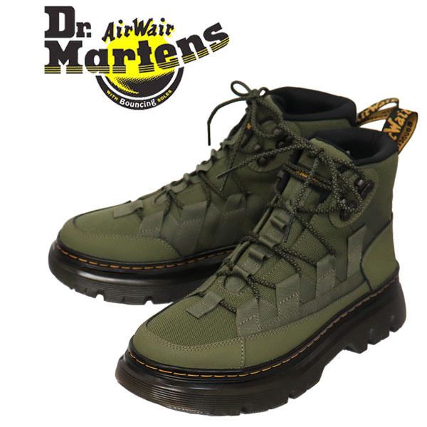 正規取扱店 Dr.Martens (ドクターマーチン) 27831384 BOURY Extra Tough 50/50 レースアップブーツ  KHAKI GREEN