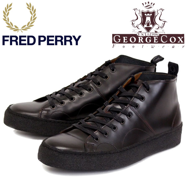 FRED PERRY × GEORGE COX モンキーブーツ 黒