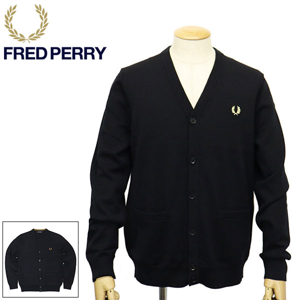 正規取扱店 FRED PERRY (フレッドペリー) K9551 Classic Cardigan クラシックカーディガン FP521