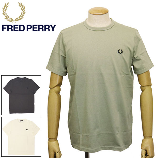 正規取扱店 FRED PERRY (フレッドペリー) M3519 RINGER T-SHIRT リンガー Tシャツ FP516 全3色