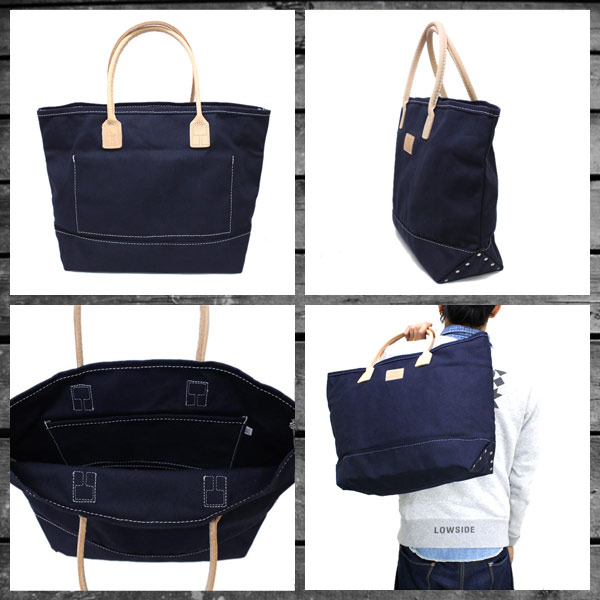 正規取扱店 HERITAGE LEATHER CO.(ヘリテージレザー) NO.7717 Tote Bag(トートバッグ) Navy/Navy HL019