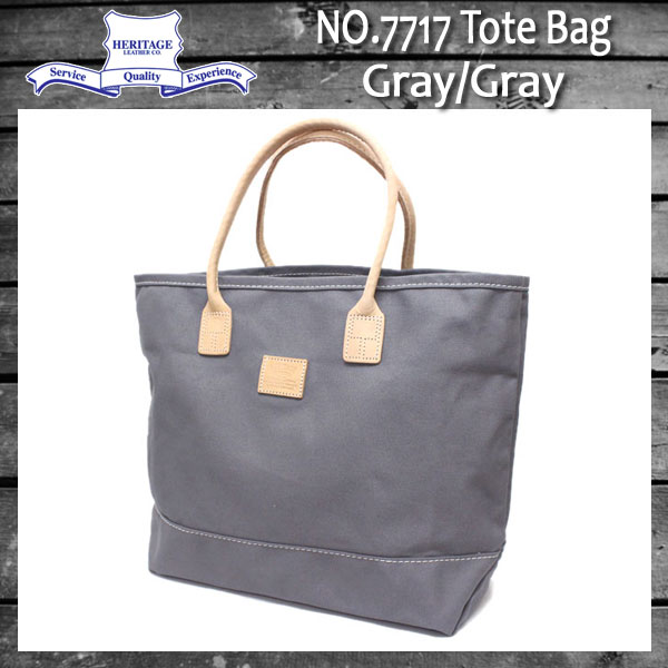 正規取扱店 HERITAGE LEATHER CO.(ヘリテージレザー) NO.7926 Tote Bag(トートバッグ) Wax Gray HL072