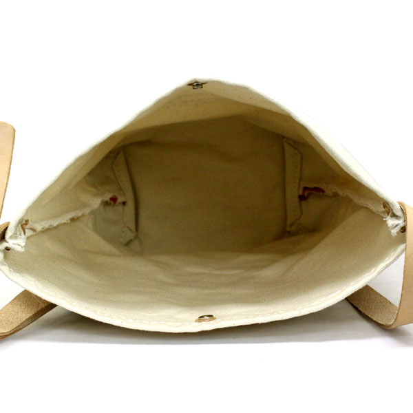 HERITAGE LEATHER CO.(ヘリテージレザー) NO.8105 Bucket Shoulder Bag(バケットショルダーバッグ) Natural/Terra Cotta HL137