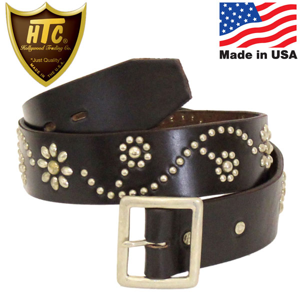 値下げ商品 HTC USA #24 FLOWER LEATHERBELT( エイチティーシー