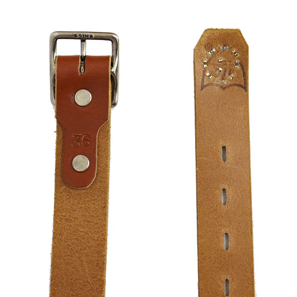 HTC フラワー ターコイズ ベルト1.25 inch ライトブラウン 32 正規取扱店 HTC(Hollywood Trading Company) Belt End Only
