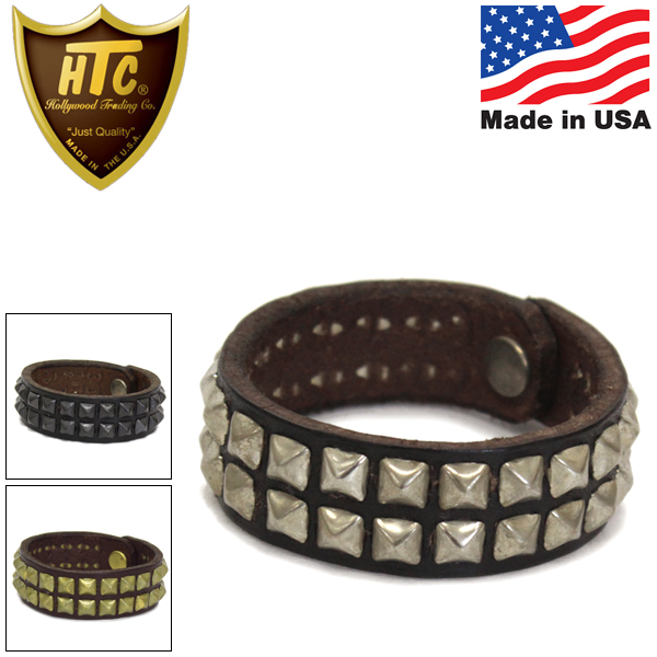 正規取扱店 HTC(Hollywood Trading Company) Bracelet #14 2Line 0.75インチ ブレスレット 全3色