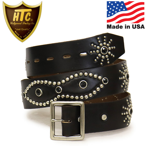 正規取扱店 HTC(Hollywood Trading Company) Belt #53 Leather Stone