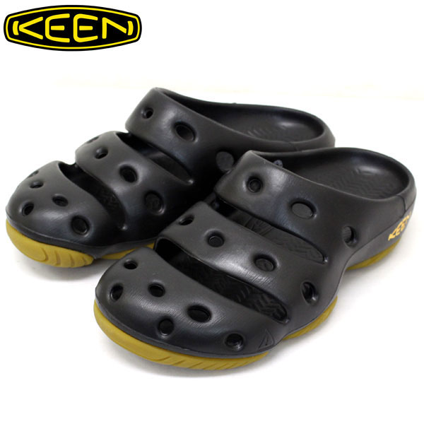 正規取扱店 KEEN(キーン) WOMEN YOGUI SANDAL(ウィメンズヨギサンダル) BLACK KN030