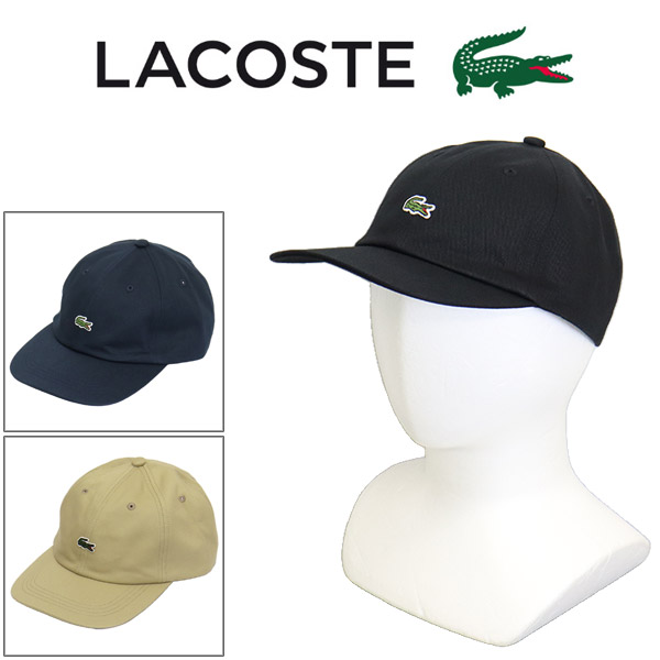 正規取扱店 LACOSTE (ラコステ) RK069J ONE POINT CROCODILE CAP