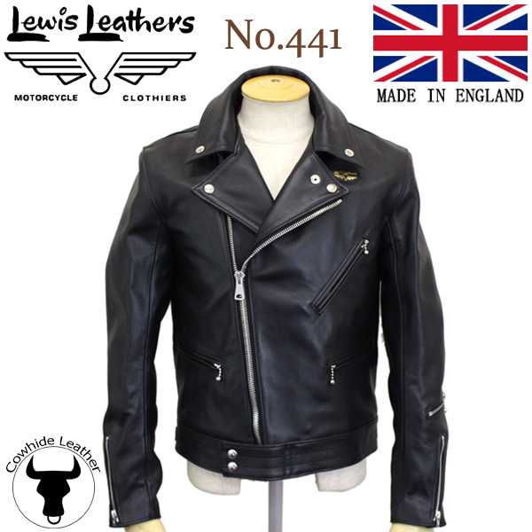 Lewis Leathers(ルイスレザーズ) No.441 CYCLONE(サイクロン) ブラック ...