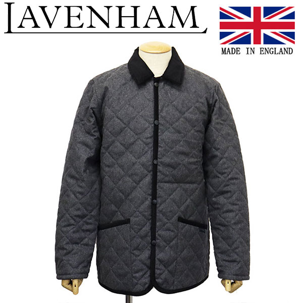 美品】LAVENHAM ラベンハム ウールジャケット キルティング 大きめ