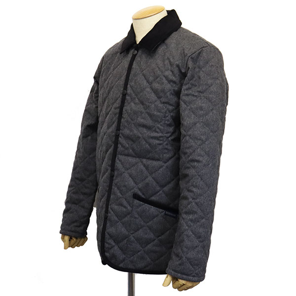 素材ウール【新品未使用】ラベンハム　ウールキルティングジャケット　サイズ30 M〜Lサイズ