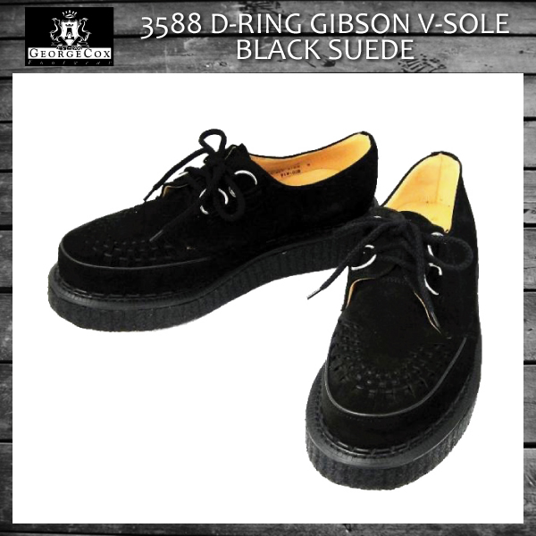 ジョージコックス 3588 VI GIBSON ブラック uk3.5
