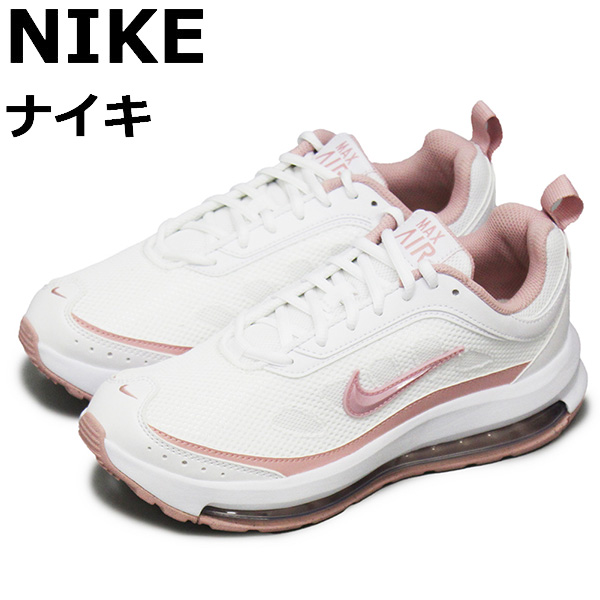 正規取扱店 Nike ナイキ Cu4870 ウィメンズ エア マックス Ap レディーススニーカー 101 ホワイトxピンク Nk566