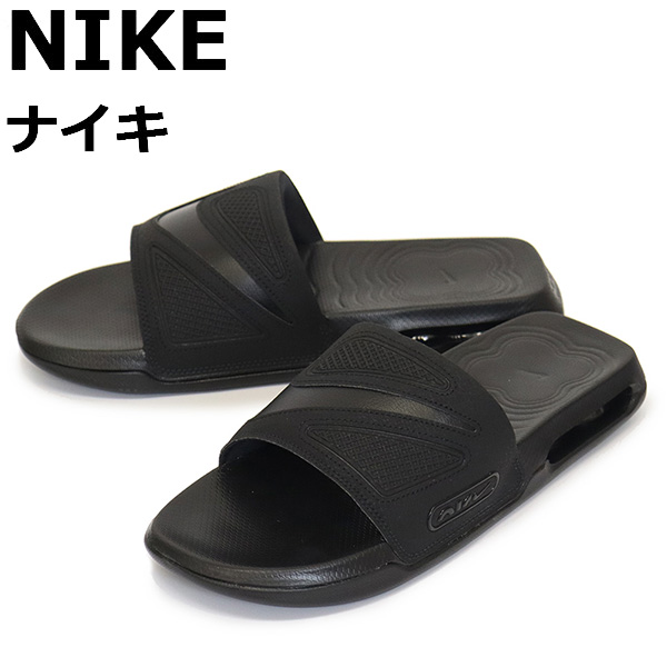 正規取扱店 NIKE (ナイキ) DC1460 エアマックス CIRRO スライド サンダル 007 ブラックxブラック NK641