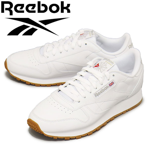 正規取扱店 Reebok (リーボック) 100008491 Classic Leather Shoes クラシックレザー フットウェアホワイト  RB125