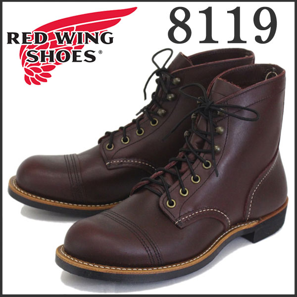 正規取扱店 REDWING (レッドウィング) 8119 Iron Range (アイアンレンジブーツ) オックスブラッドメサ