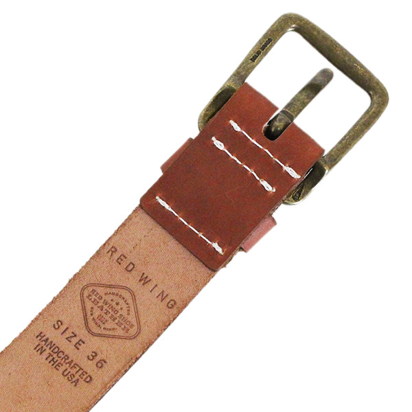 正規取扱店 2020年 新作 REDWING (レッドウィング) 96500 Leather Belt レザーベルト 38mm Oro Russet  Pioneer
