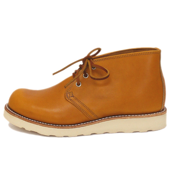 正規取扱店 REDWING (レッドウィング) 9853 Irish Setter Chukka アイリッシュセッター チャッカブーツ  ゴールドラセットセコイア 犬タグ