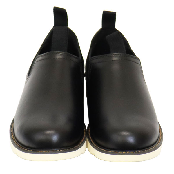 正規取扱店 Schott (ショット) S23003 Twin Gore Low Boots ツイン サイドゴア ロー レザーブーツ BLACK  日本製 SCT004