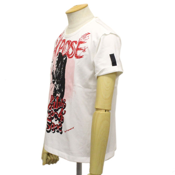 正規取扱店 SEDITIONARIES by 666 (セディショナリーズ) EXPOSE インサイドアウトTシャツ オフホワイト STC0006