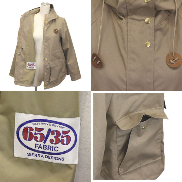 正規取扱店 SIERRA DESIGNS (シエラデザインズ) 6508 65/35 WOMEN'S PARKA II レディースパーカー 日本製  全5色 SD004