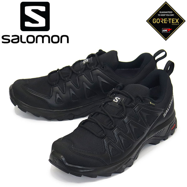 正規取扱店 Salomon (サロモン) L47180400 X BRAZE GORE-TEX ハイキングシューズ Black x Black x  Phantom SL028